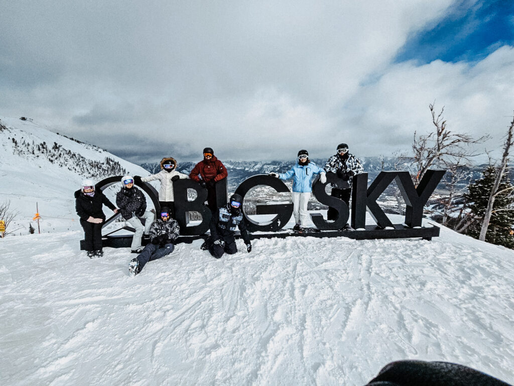 big sky sign, big sky montana