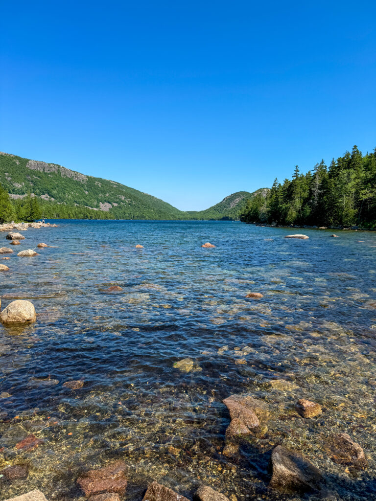 jordan pond loop acadia national park