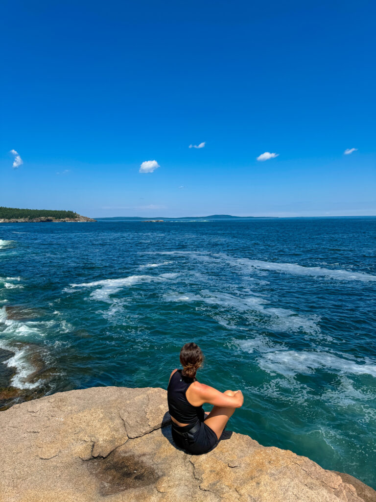 ocean path trail, acadia national park, maine