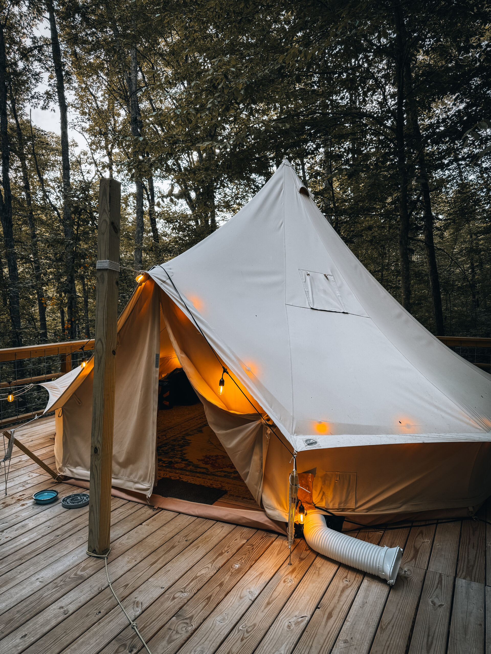 bell tent in west virginia